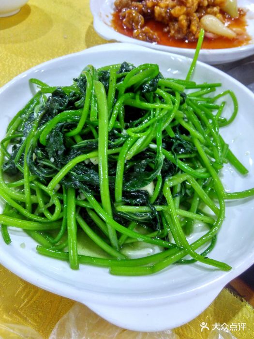 番禺美食农庄蒜蓉炒番薯藤图片 - 第25张