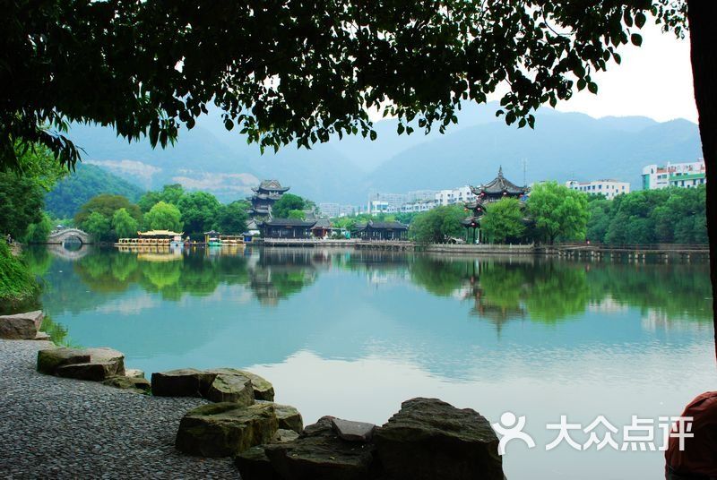 临海东湖小巧而精致的东湖图片-北京自然风光-大众