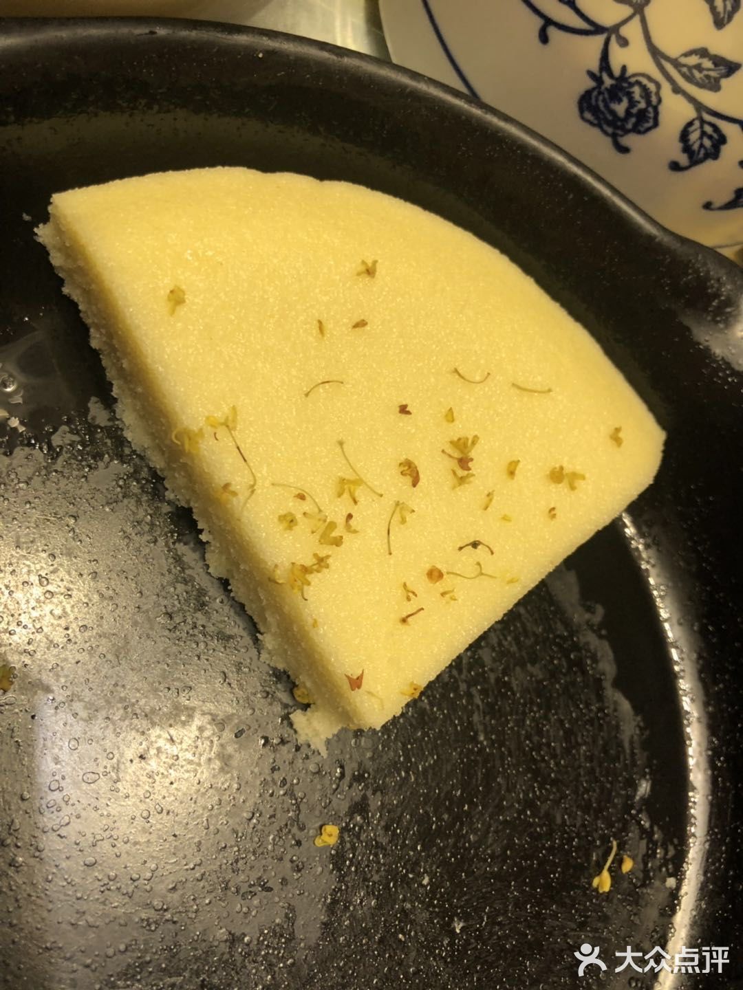 而我最喜欢桂花小米糕