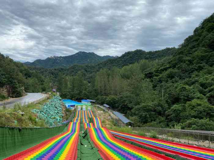 尧山想马河景区"在开发之前来过一次,感觉不错,但这次来了.