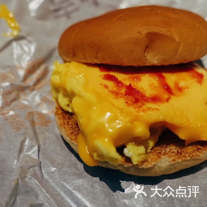 麦当劳吉士炒双蛋堡图片-北京快餐简餐-大众点评网