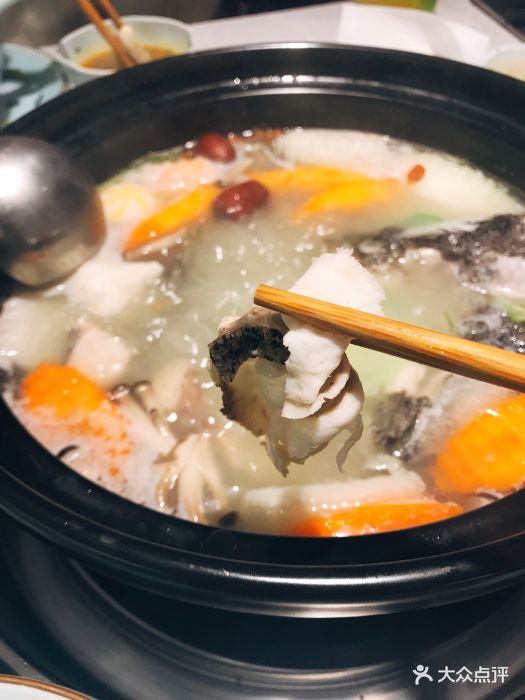 香焰滚石斑鱼火锅-图片-上海美食-大众点评网