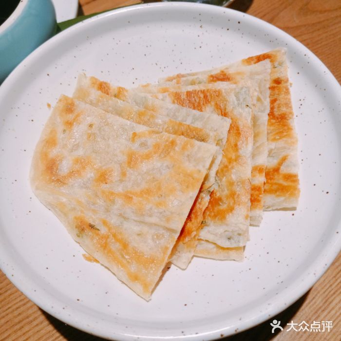 老头儿油爆虾(金鹰世界店)葱油飞饼图片