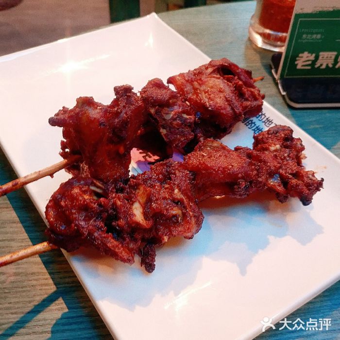 老票烧烤铺(九水路店)烤鸡架图片