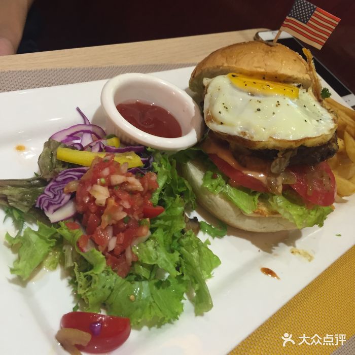 纽约客美式餐厅(新奥购物中心店)纽约客特级汉堡套餐图片 第2278张