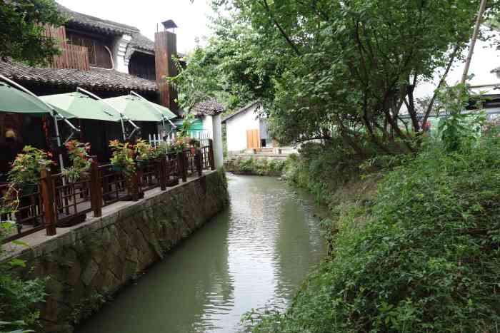 西溪慢生活街区-"西溪蒋村慢生活区河渚街在西溪湿地.