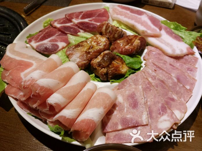 猪肉拼盘
