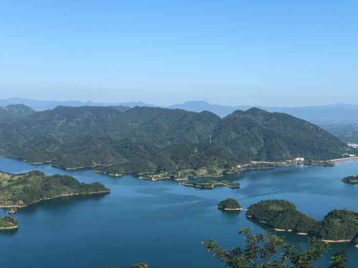 崇阳青山水库-"第一次来这里玩,青山水库真的好大,水.