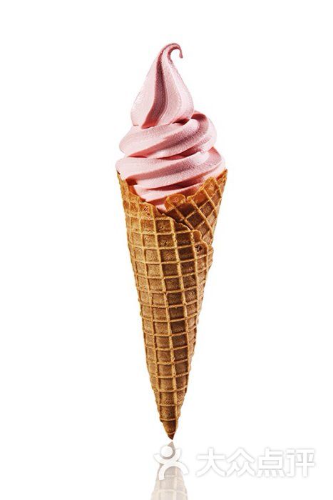 优弥自助式酸奶冰淇淋(国贸360广场店)草莓甜筒图片 - 第1张