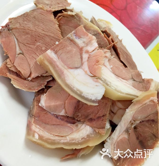 苏州藏书羊肉馆(许昌路店)白切羊肉图片 第7张