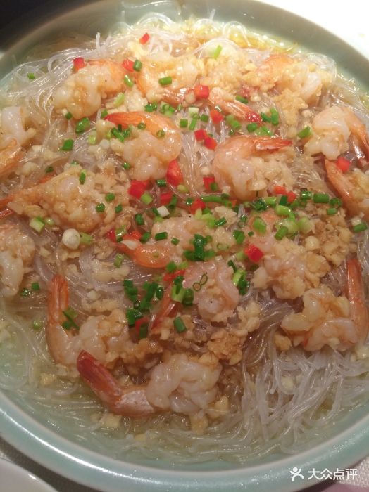 蒜蓉粉丝蒸汉虾