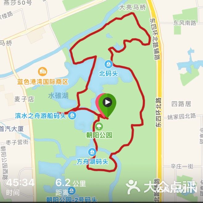 朝阳公园-跑步道6km图片-北京周边游-大众点评网图片