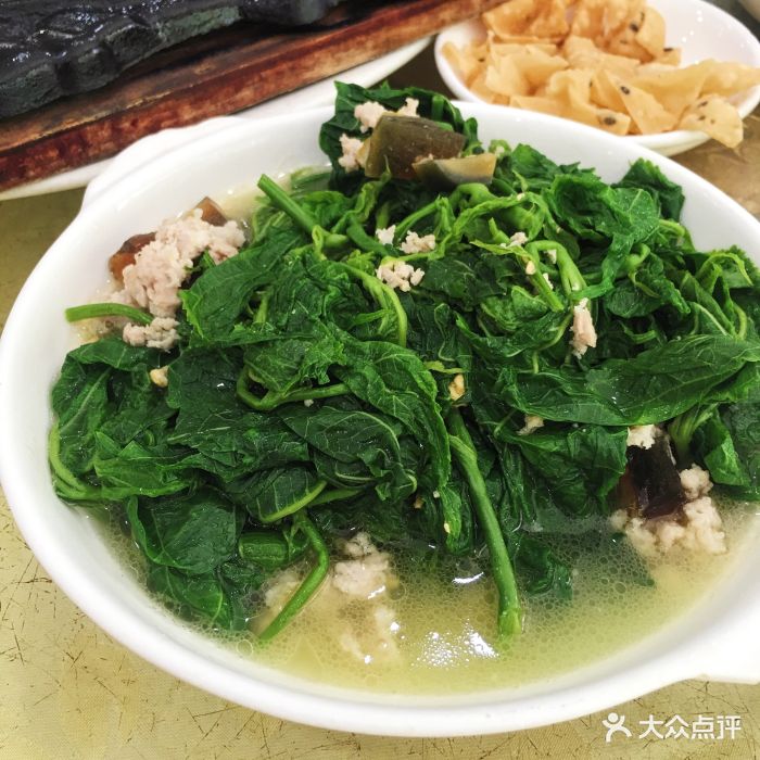 佰味佳客家砵仔菜(梅林店)上汤桑叶图片 - 第14张