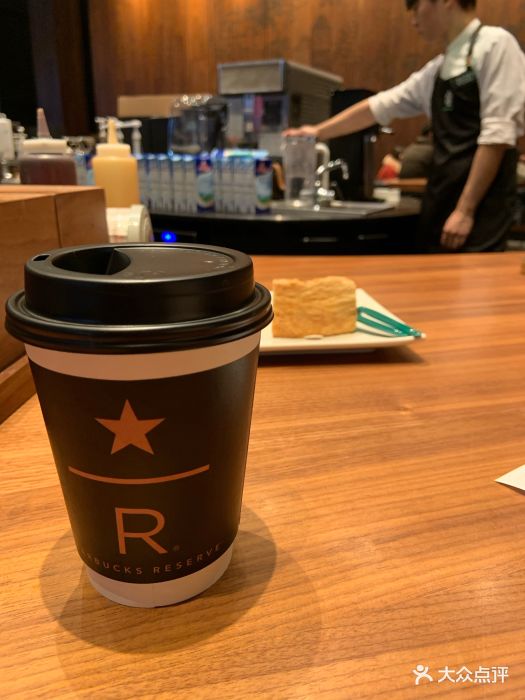 星巴克(威斯汀店)臻选香草拿铁图片