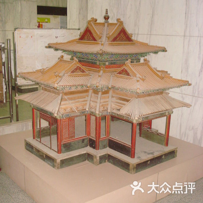 东南大学杨廷宝制作的故宫角楼模型图片-北京大学-大众点评网