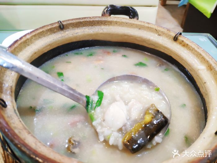 晖记粥美食·海鲜新派粤菜馆田鸡黄鳝粥图片