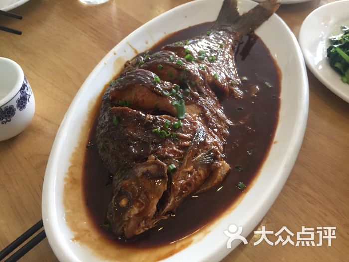 全官鱼蟹鲜农家菜-红烧扁鱼图片-苏州美食-大众点评网