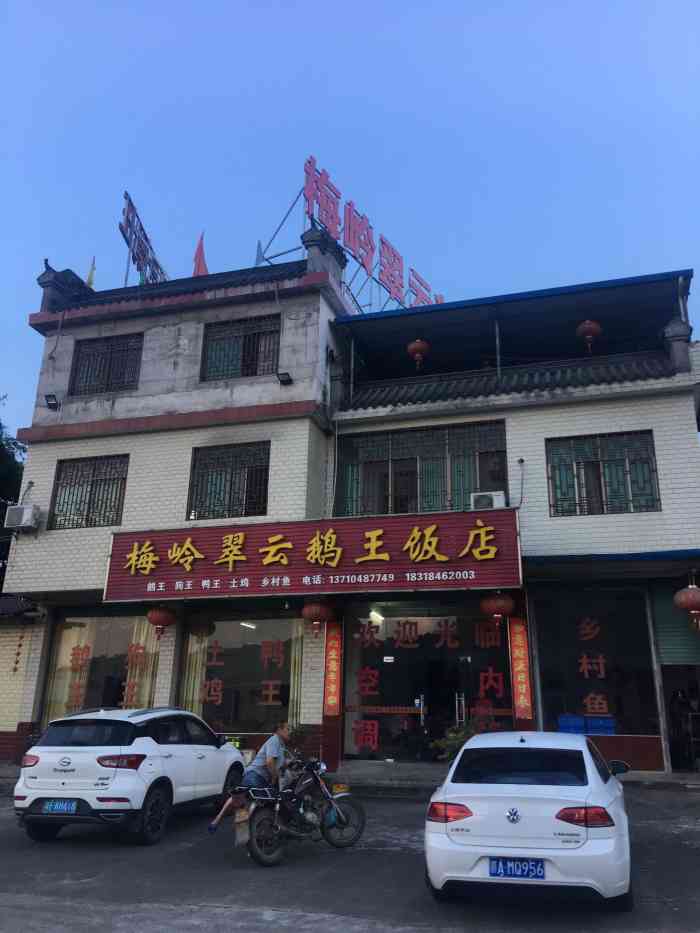 梅岭翠云鹅王饭店(南雄梅岭店"一开始看网上点评不多,看评价不错就