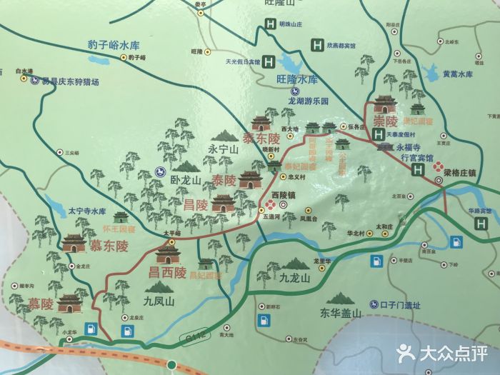 清西陵景区地图图片 - 第44张