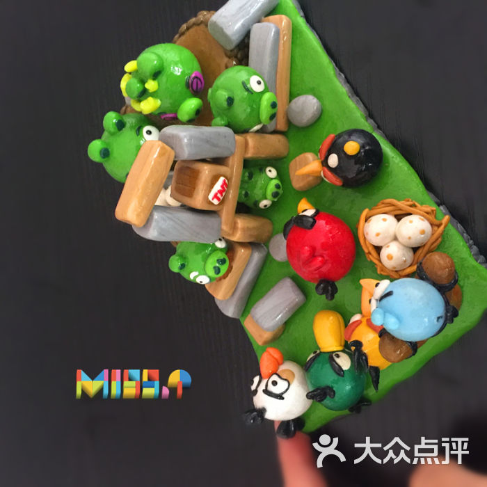 miss.t创意软陶手工坊愤怒的小鸟图片 第2张