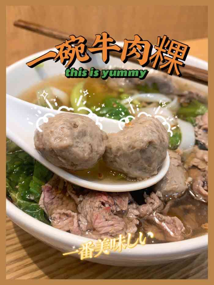 壹碗牛肉粿·潮汕牛肉粿条汤