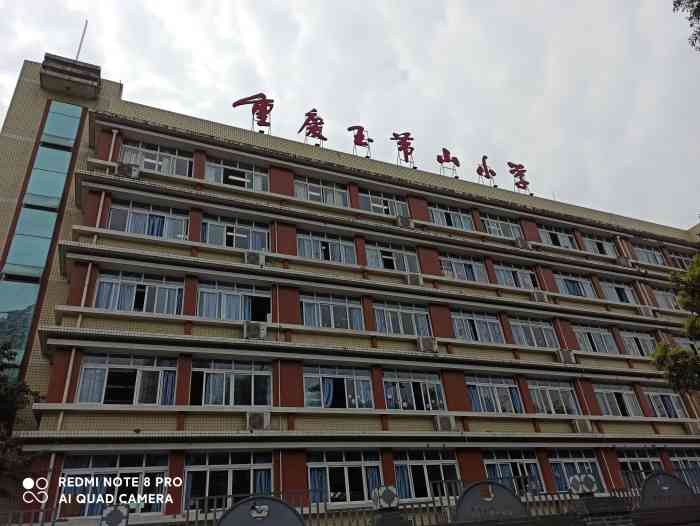 重庆玉带山小学"学校还是很不错的,位置也太好了,玉带山轻.