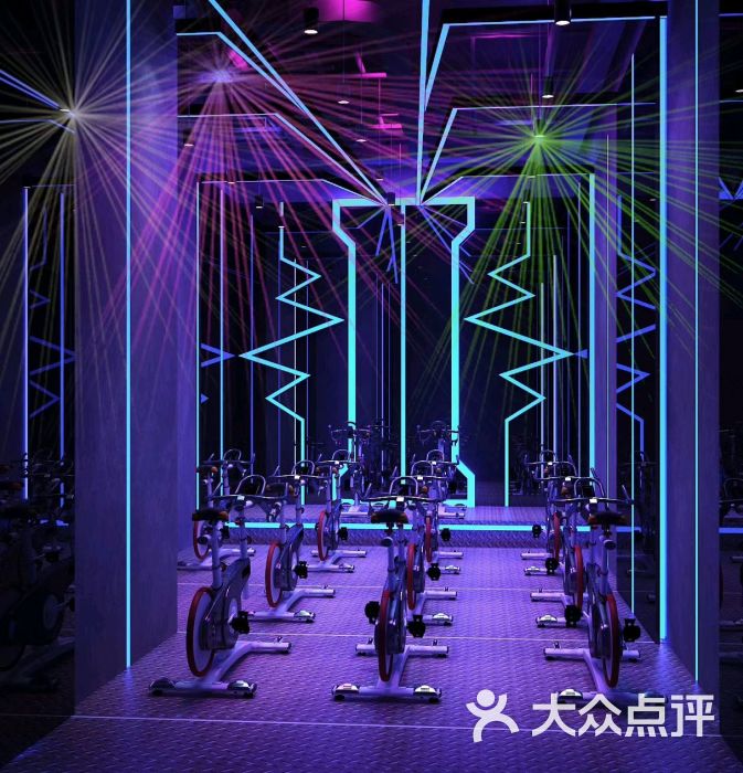 哈尔特Heart健身中心-动感单车房图片-深圳运动