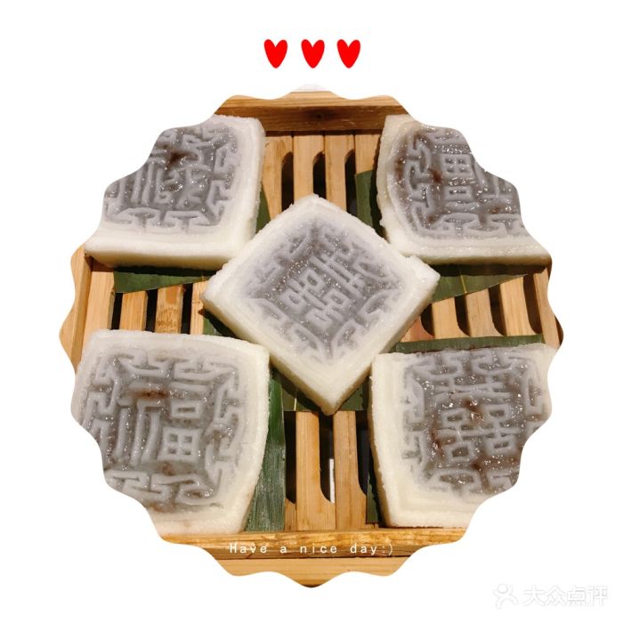 越聚娘娘菜-传统手工印糕图片-上海美食-大众点评网