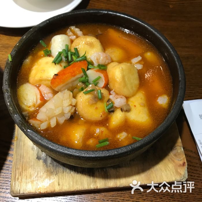 石锅海鲜豆腐