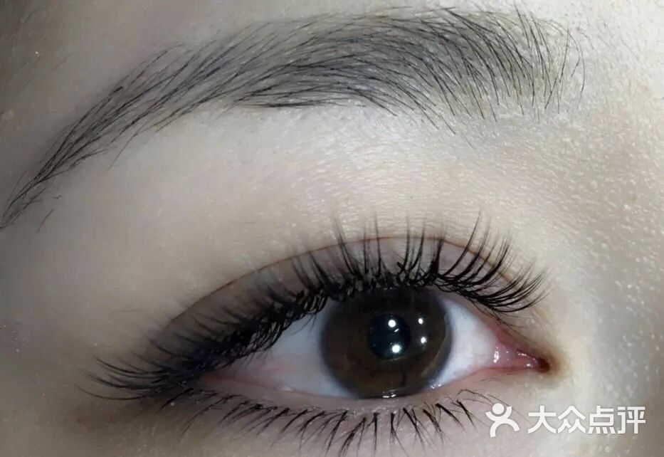 指尖留言美甲美容沙龙巴比卷翘浓密型.上睫毛十下睫毛.图片 第6张