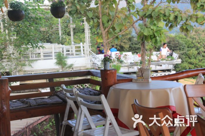 CoffeeinLove美食通往拜县是在大路旁的一家镇里浮桥图片