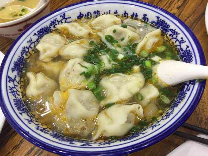 清真兰州拉面(鼓浪屿分店)-"只点了一份牛肉水饺,作为