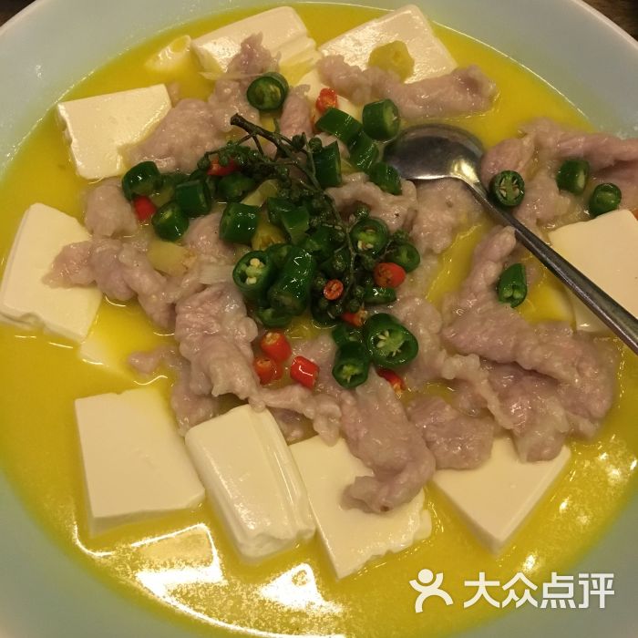 豆花滑肉