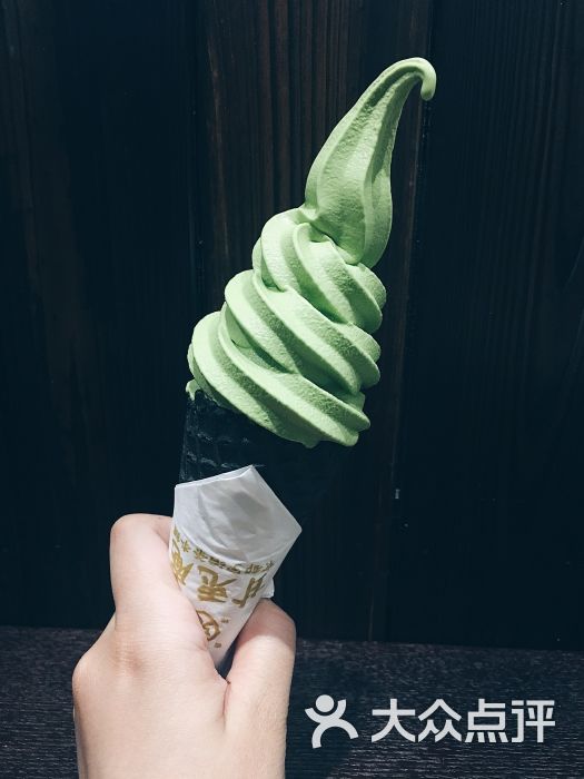 抹茶脆皮甜筒