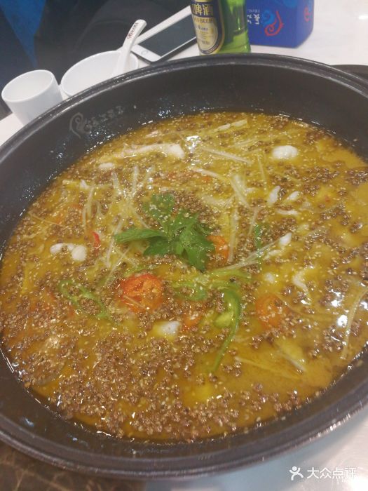 长江号子火锅串串(双凤桥店)椒麻丁桂鱼图片 第1张