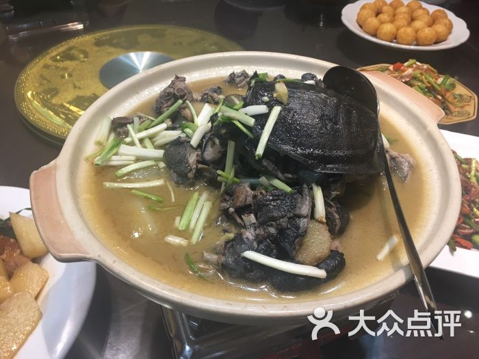 滋补乌骨鸡炖甲鱼