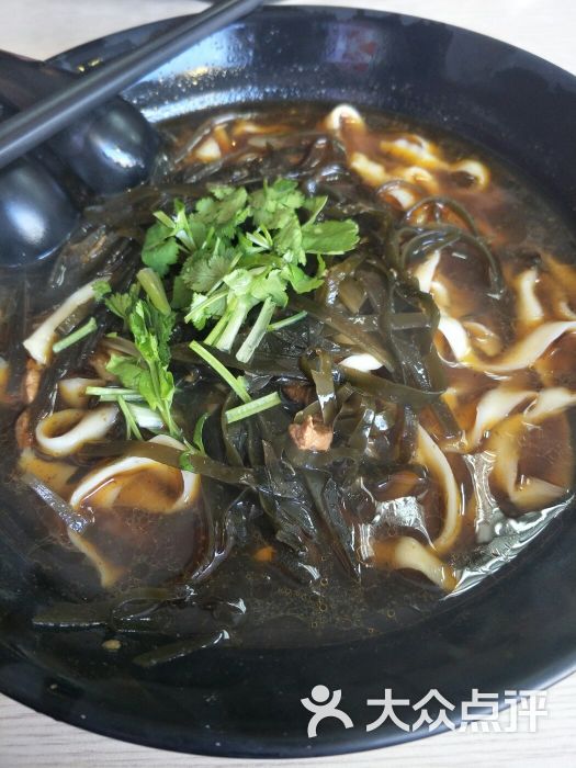海带肉丝面