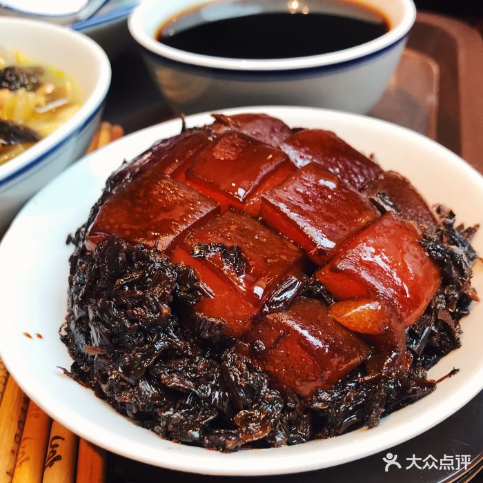 咸亨酒店中餐厅-梅干菜扣肉-菜-梅干菜扣肉图片-绍兴美食-大众点评网