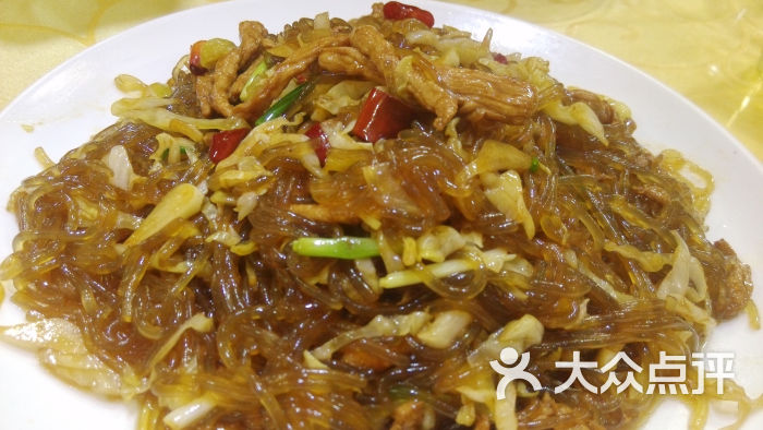 泡菜苕粉肉丝