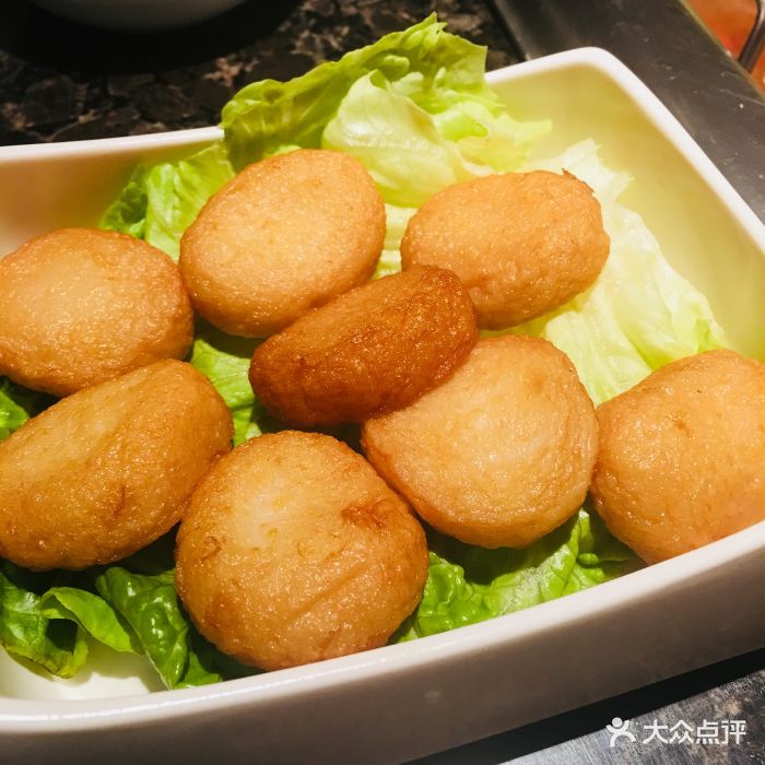 海底捞火锅(东方百货店)捞派鱼饼图片 第1张