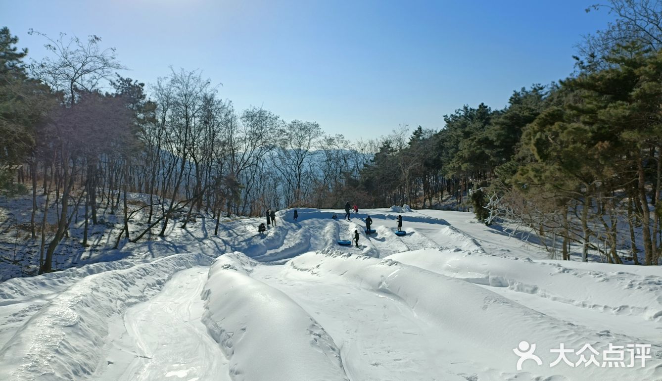 跑马岭齐鲁雪乡,亲子游玩好去处