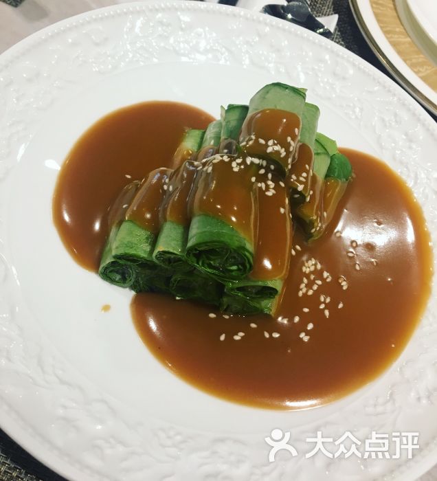 俏江南(上海环球金融中心店)麻酱油麦菜图片 - 第7张