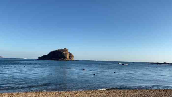 棒棰岛风景区"棒棰岛 大连～海边城市 外围的海景各.