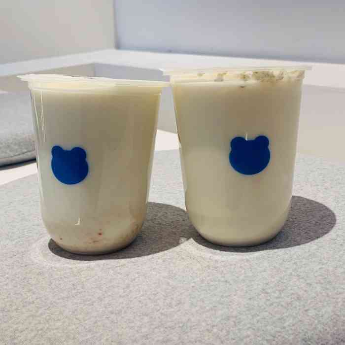 兰熊鲜奶(五道口购物中心店)-"第一次喝听了店员的,选