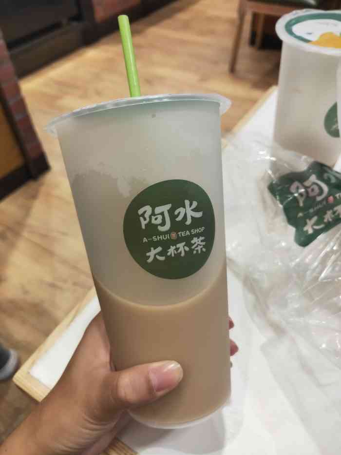 阿水大杯茶(环宇城店)-"阿水很多店,连锁的模式这次.