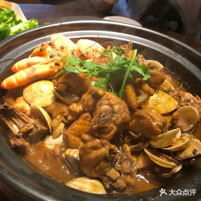 龙釜凤-鸡煲-大闸蟹-田鸡(东晓南店)海鲜鸡煲图片 - 第14张