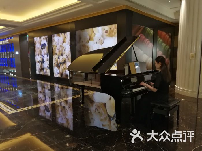 上海半岛酒店精品廊靠近圆明园路边门处,钢琴曲一直相伴图片 - 第1张