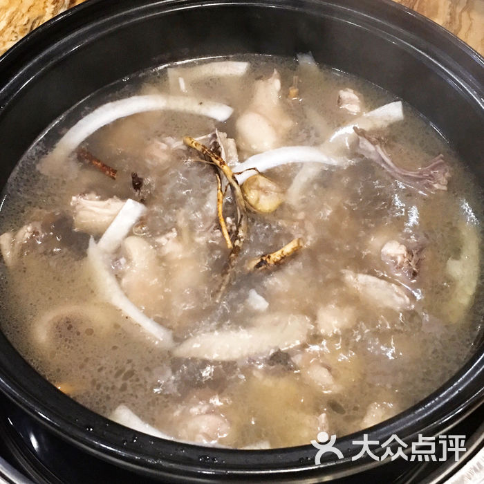 园闰椰子鸡五指毛桃板栗椰子鸡图片-北京火锅-大众