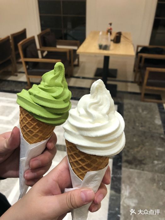 无印抹茶(萃兮优客店)抹茶冰淇淋图片 - 第2张