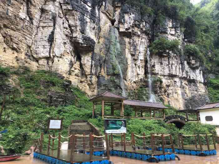 峡谷溶洞-"统景小三峡,不是巫山小三峡,这个是在统景.